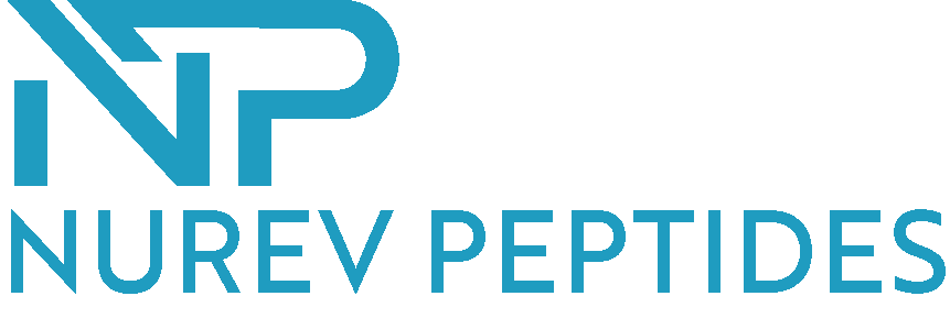 NuRev Peptides Logo illustration