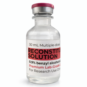 30 mL reconstitute solution vial illustration
